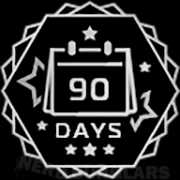 90-days achievement icon
