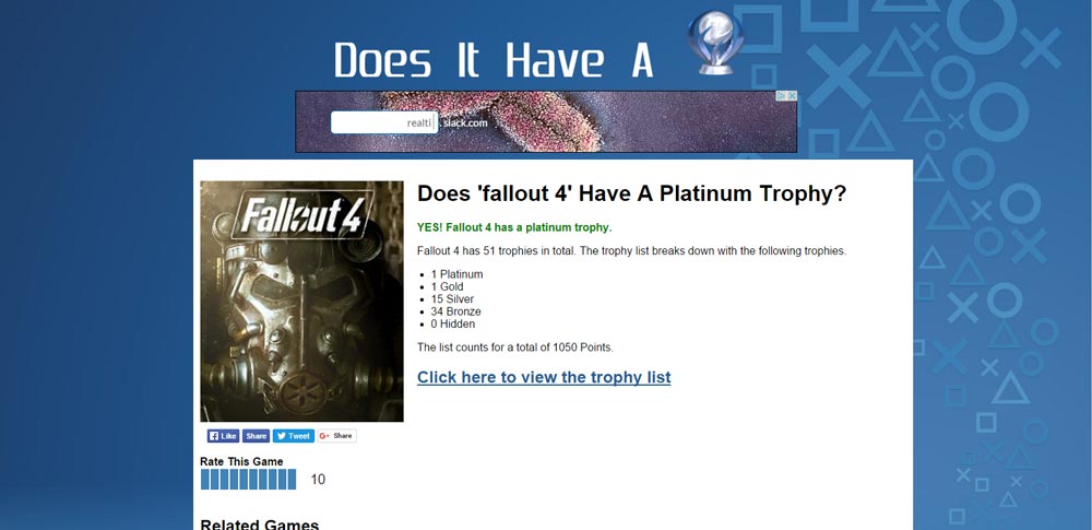 Does It Have a Platinum