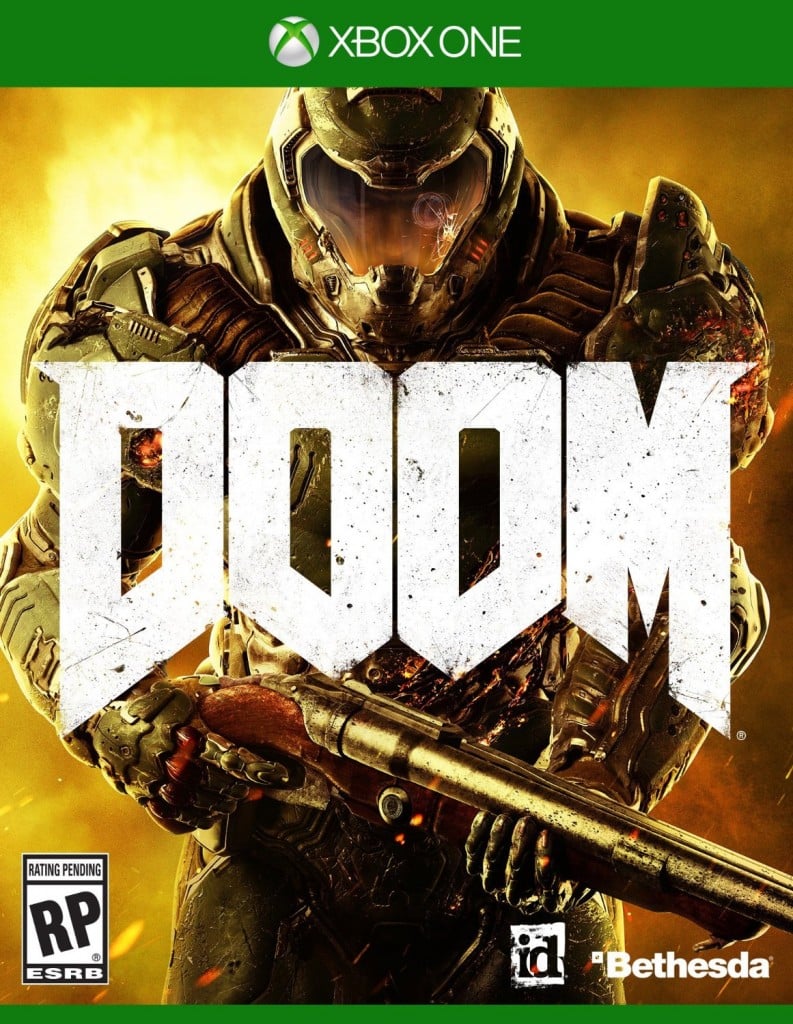 Doom 2016 Original Box Art