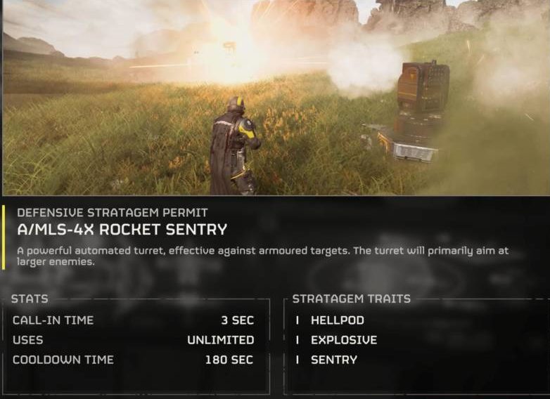 mls-4x rocket sentry