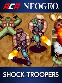 ACA Neo Geo: Shock Trooper Box Art