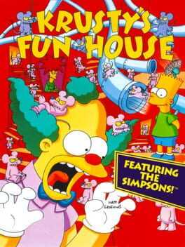 Krustys Fun House Box Art