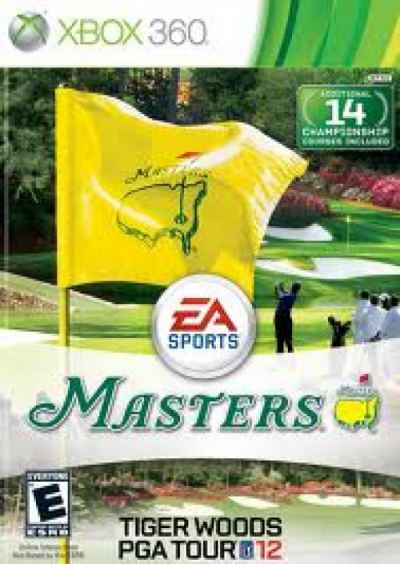 Tiger Woods PGA Tour 12 The Masters Box Art