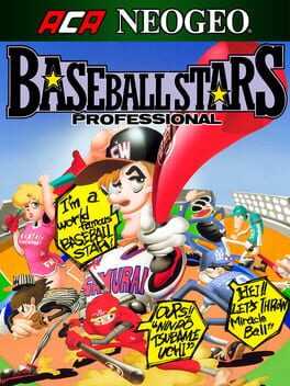 ACA Neo Geo: Baseball Stars Professional Box Art