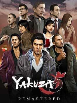 Yakuza 5 Remastered Box Art