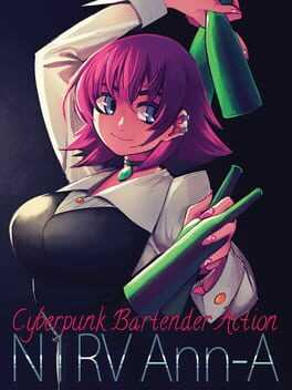 N1RV Ann-A: Cyberpunk Bartender Action Box Art
