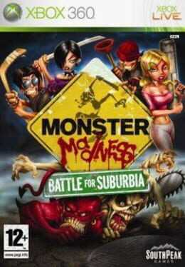 Monster Madness: Battle for Suburbia Box Art