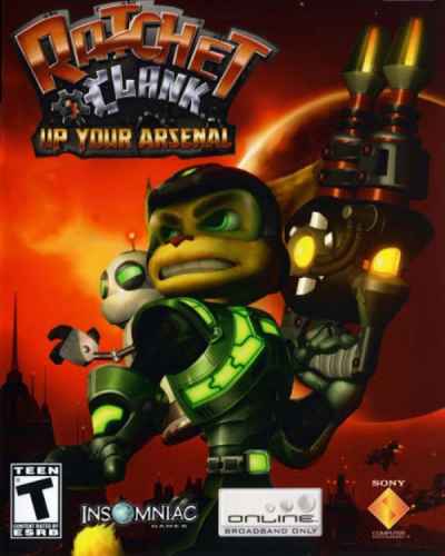Ratchet & Clank 3: Up Your Arsenal Box Art