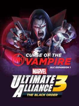 Marvel Ultimate Alliance 3: The Black Order - Curse of the Vampire Box Art