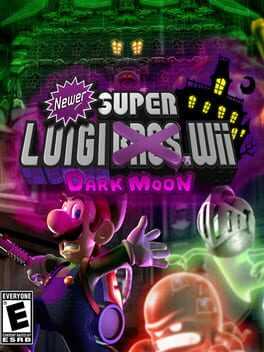 Newer Super Luigi Wii Dark Moon Box Art