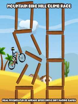 Mountain Bike Hill Climb Race: Real 2D Arcade Dirt Racing Games Box Art