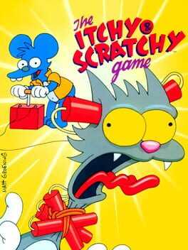 The Itchy & Scratchy Game Box Art