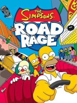 The Simpsons: Road Rage Box Art
