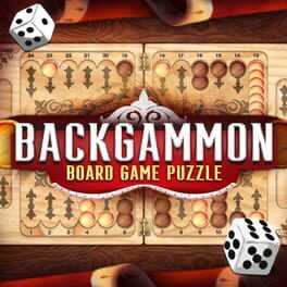 Backgammon: Board Game Puzzle Box Art