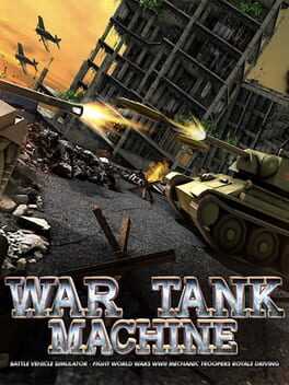 War Tank Machine Battle Vehicle Simulator Box Art