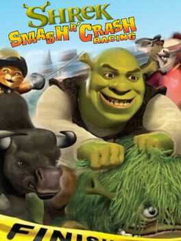 Shrek Smash n Crash Racing Box Art