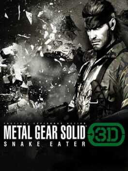 Metal Gear Solid: Snake Eater 3D Box Art
