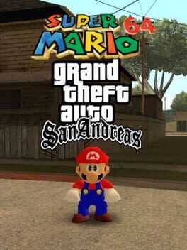 Super Mario 64 in GTA San Andreas Box Art