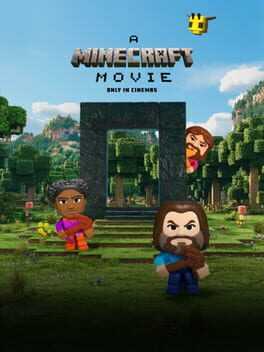 A Minecraft Movie Box Art