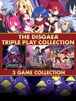 The Disgaea Triple Play Collection Box Art