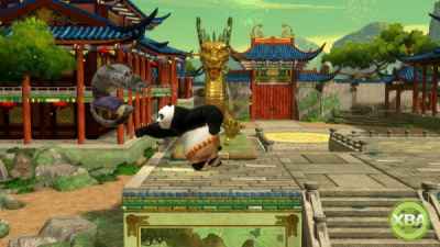 Kung Fu Panda: Showdown of Legendary Legends the Video Game Box Art