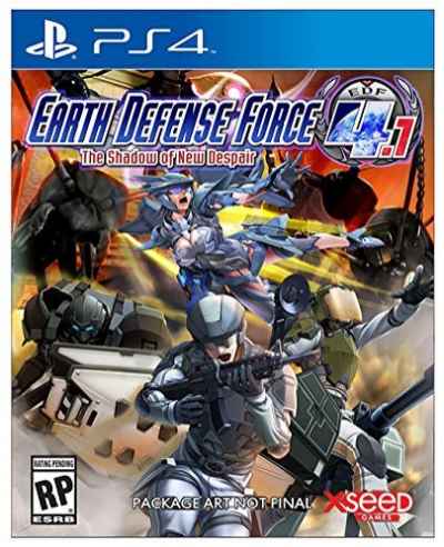 Earth Defense Force 4.1: The Shadow of New Despair Box Art