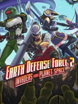 Earth Defense Force 2: Invaders from Planet Space Box Art