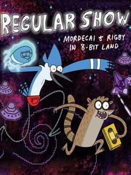 Regular Show: Mordecai and Rigby in 8-Bit Land Box Art
