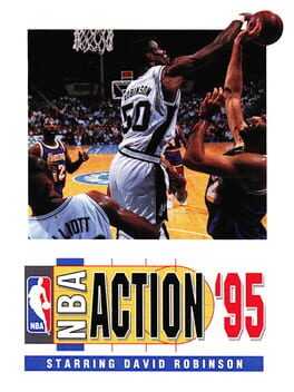 NBA Action 95 starring David Robinson Box Art