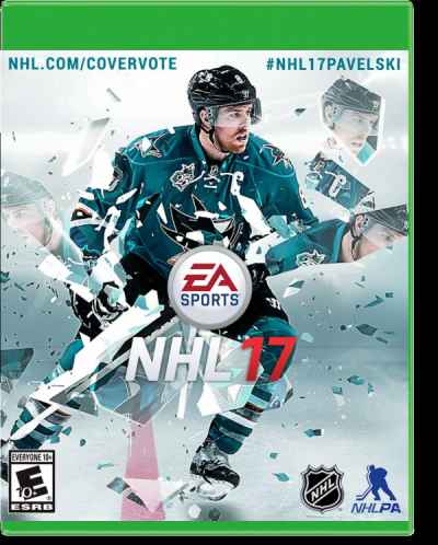 EA Sports NHL 17 Box Art