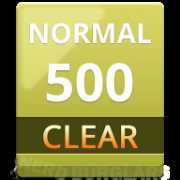 normal-500-clear achievement icon