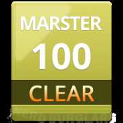 master-100-clear achievement icon
