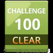 challenge-100-clear achievement icon