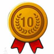 complete-level-10 achievement icon