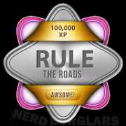 rule-the-roads-100-000-xp achievement icon