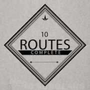 10-routes achievement icon