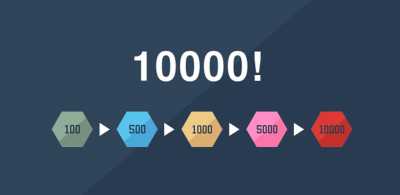 10000! - original indie puzzle (Big Maker) achievement list