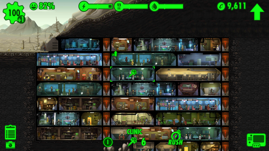 Fallout Vault Rooms