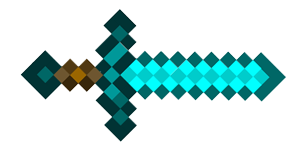 minecraft diamond sword
