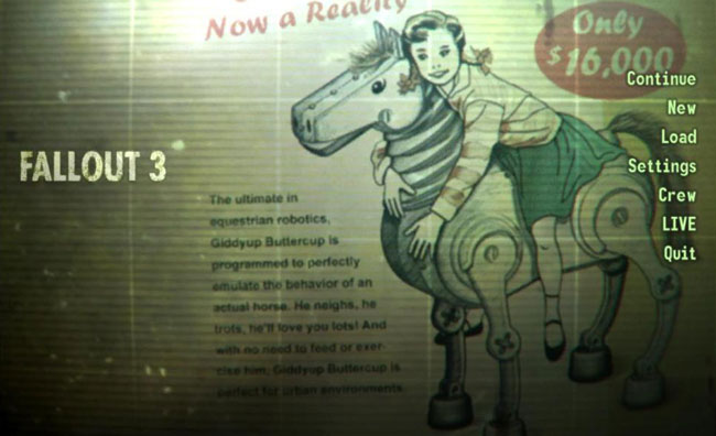 Fallout Robot Horse